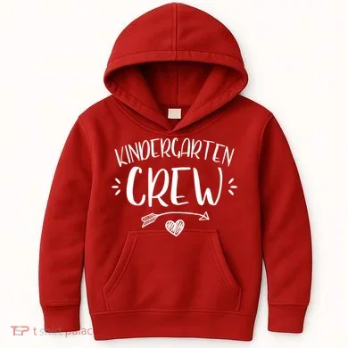 Kindergarten Crew Kids Hoodie