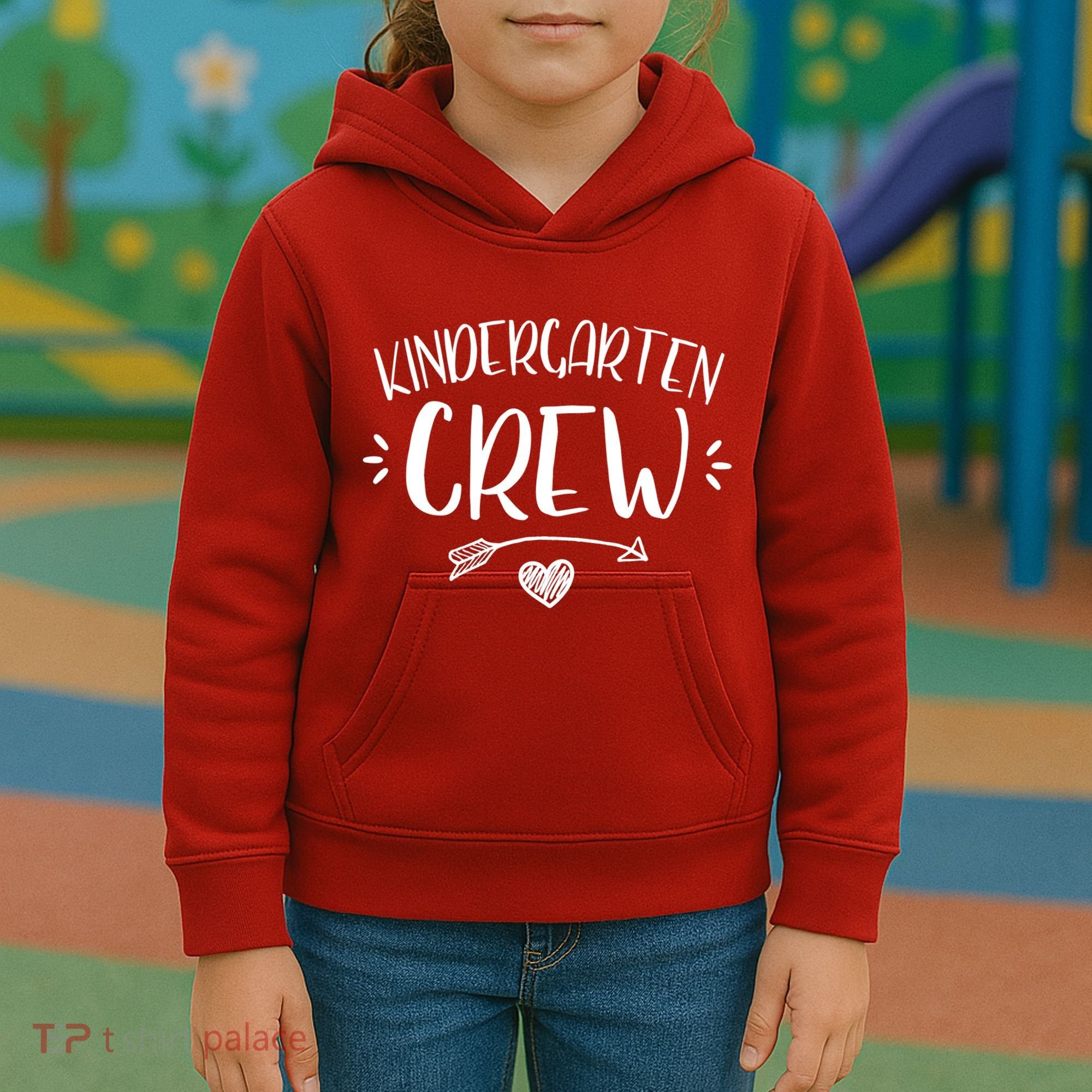 Kindergarten Crew Kids Hoodie