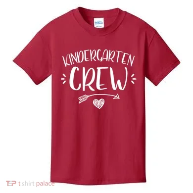 Kindergarten Crew Kids T-Shirt