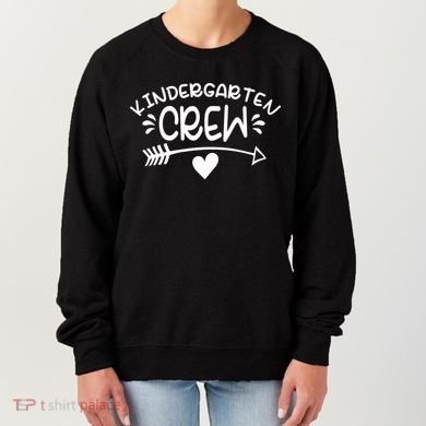 Kindergarten Crew Arrow Hear Simple Logo Women's Sweatshirt