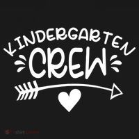 Kindergarten Crew Arrow Hear Simple Logo Backpack thumb 2