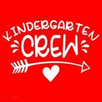 Kindergarten Crew Arrow Hear Simple Logo Doggie Tank thumb 4
