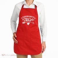 Kindergarten Crew Arrow Hear Simple Logo Apron thumb 2