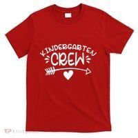 Kindergarten Crew Arrow Hear Simple Logo T-Shirt thumb 0