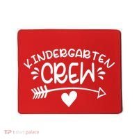 Kindergarten Crew Arrow Hear Simple Logo Mousepad thumb 0