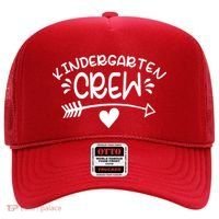 Kindergarten Crew Arrow Hear Simple Logo Hat thumb 0