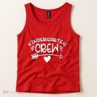 Kindergarten Crew Arrow Hear Simple Logo Tank Top thumb 2