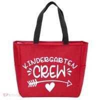 Kindergarten Crew Arrow Hear Simple Logo Tote Bag thumb 0