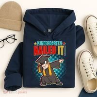 Kindergarten Graduate Nailed It Hoodie thumb 4