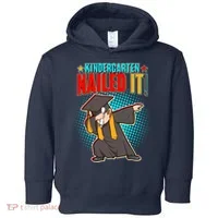 Kindergarten Graduate Nailed It Toddler Hoodie thumb 0