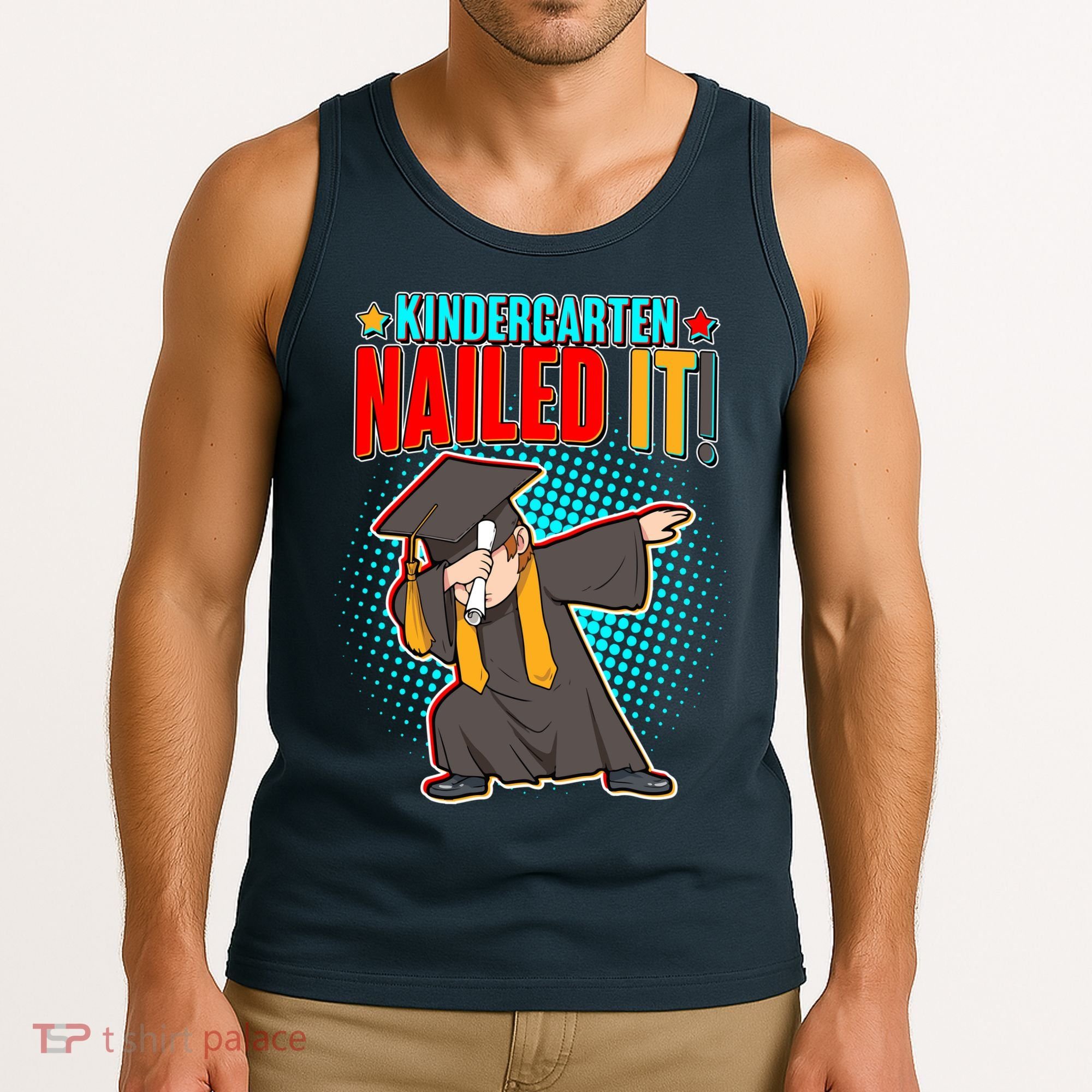 Kindergarten Graduate Nailed It Tank Top