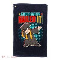 Kindergarten Graduate Nailed It Golf Towel thumb 0