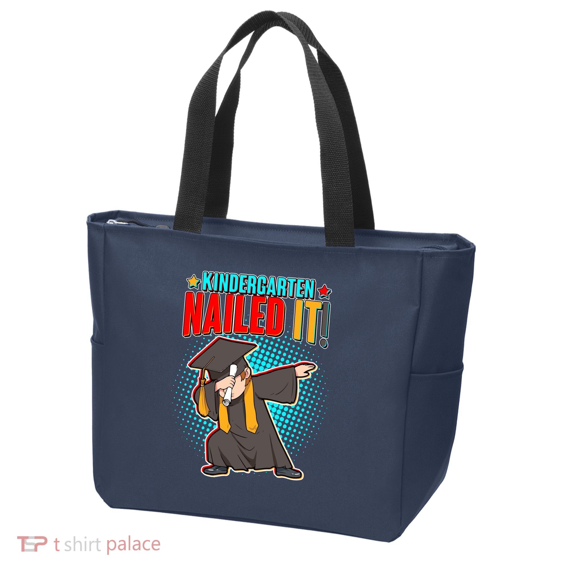 Kindergarten Graduate Nailed It Tote Bag