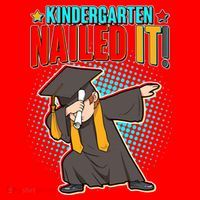Kindergarten Graduate Nailed It Santa Hat thumb 1