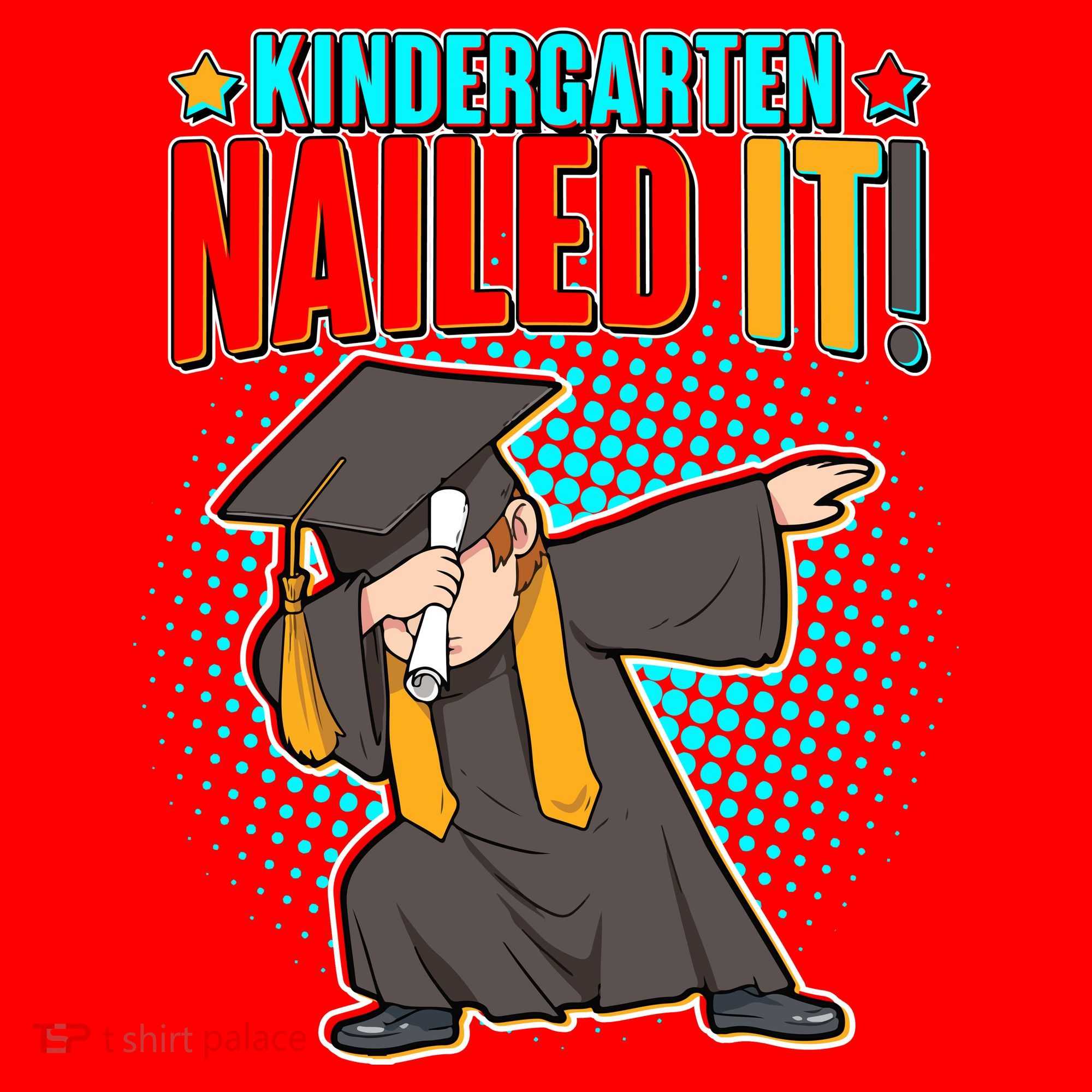 Kindergarten Graduate Nailed It Santa Hat