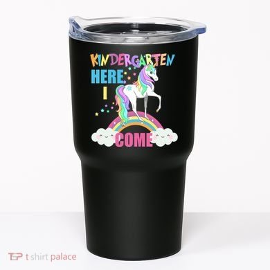 Kindergarten Here I Come Magical Unicorn Tumbler