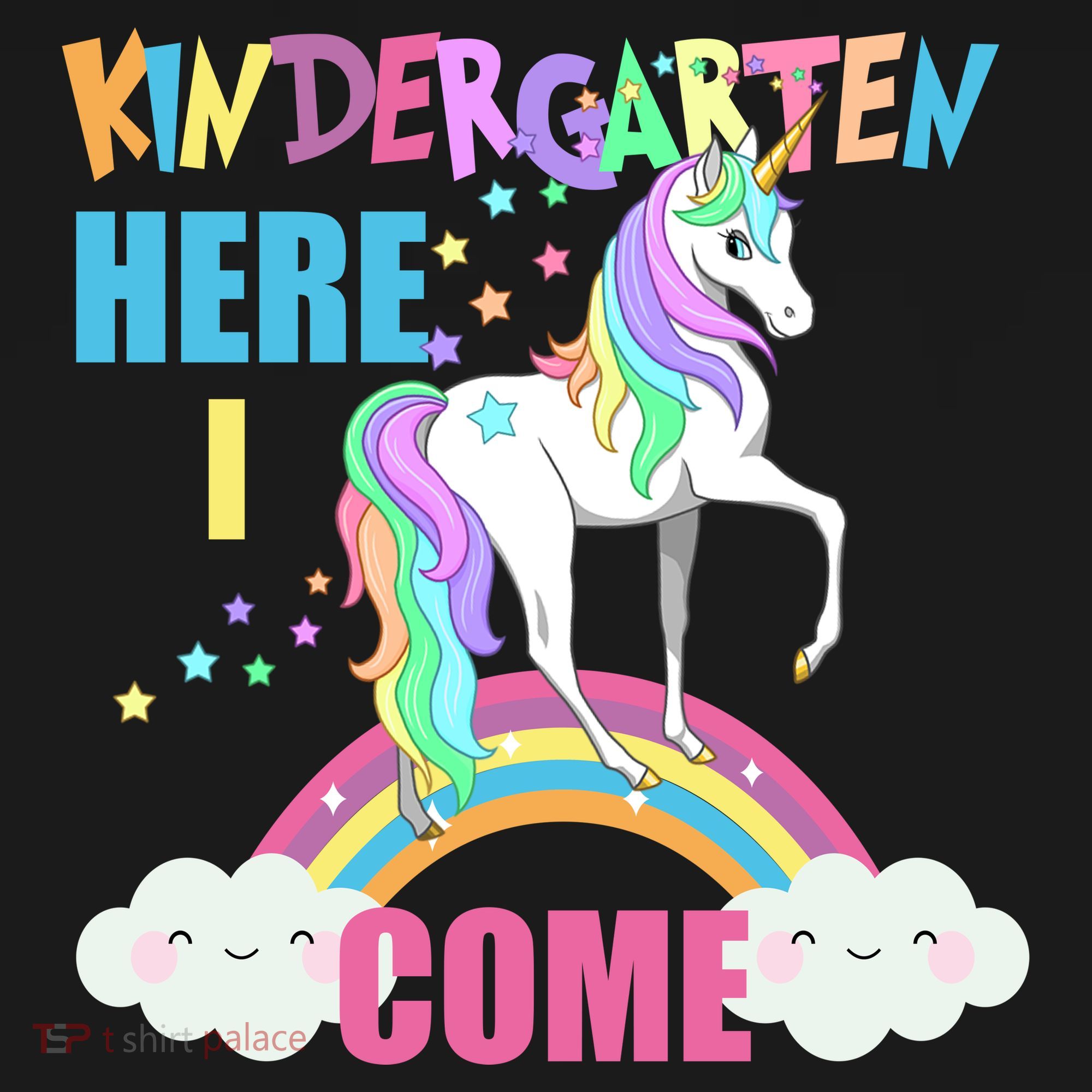 Kindergarten Here I Come Magical Unicorn Ornament
