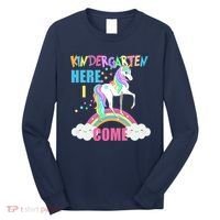 Kindergarten Here I Come Magical Unicorn Long Sleeve Shirt thumb 0