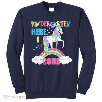 Kindergarten Here I Come Magical Unicorn Sweatshirt