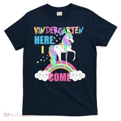 Kindergarten Here I Come Magical Unicorn T-Shirt