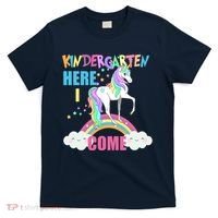 Kindergarten Here I Come Magical Unicorn T-Shirt thumb 0