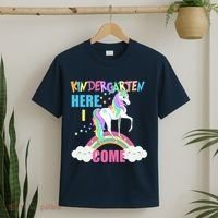 Kindergarten Here I Come Magical Unicorn T-Shirt thumb 2