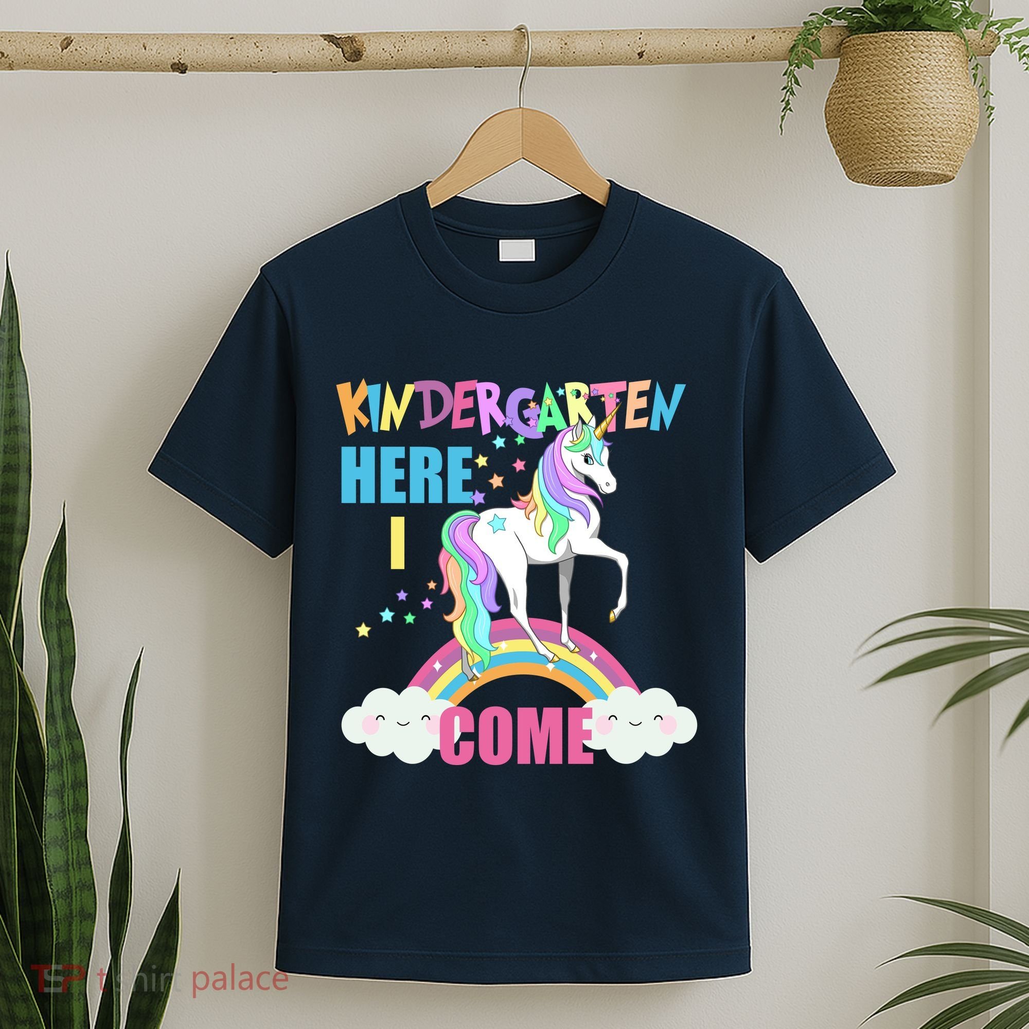 Kindergarten Here I Come Magical Unicorn T-Shirt