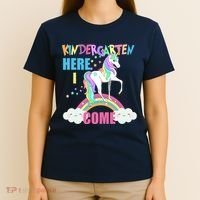 Kindergarten Here I Come Magical Unicorn T-Shirt thumb 4