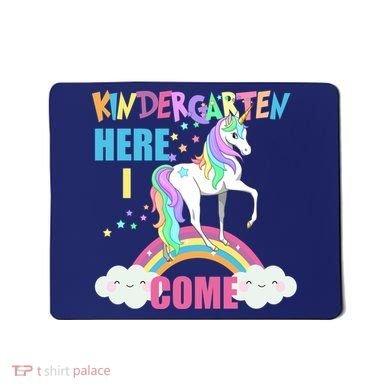 Kindergarten Here I Come Magical Unicorn Mousepad