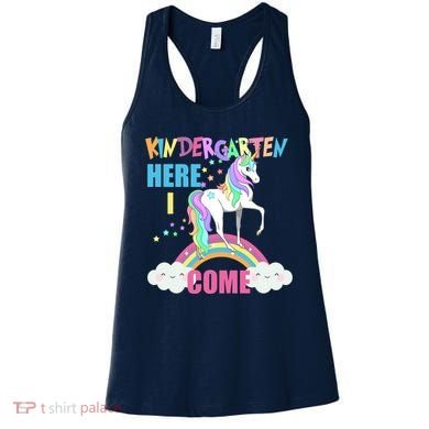 Kindergarten Here I Come Magical Unicorn Women's Tank Top