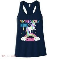 Kindergarten Here I Come Magical Unicorn Women's Tank Top thumb 0