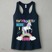 Kindergarten Here I Come Magical Unicorn Women's Tank Top thumb 3