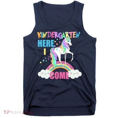 Kindergarten Here I Come Magical Unicorn Tank Top