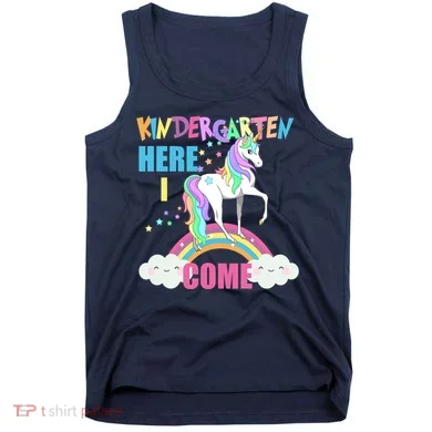 Kindergarten Here I Come Magical Unicorn Tank Top