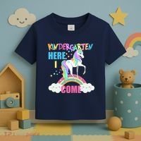 Kindergarten Here I Come Magical Unicorn Toddler T-Shirt thumb 3