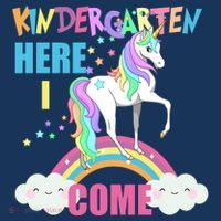Kindergarten Here I Come Magical Unicorn Women's T-Shirt thumb 6