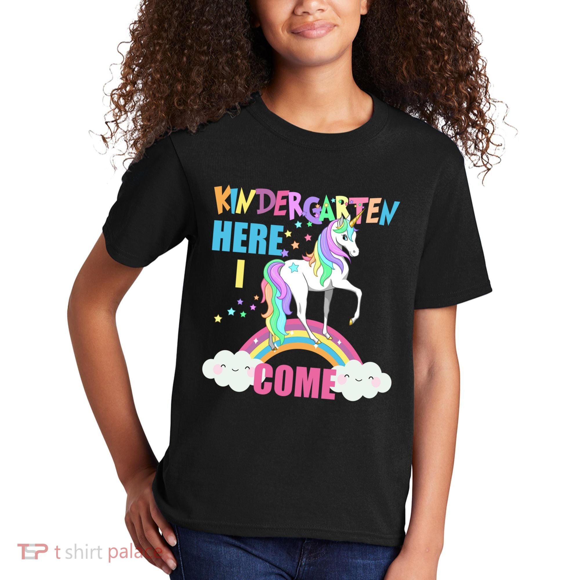 Kindergarten Here I Come Magical Unicorn Kids T-Shirt