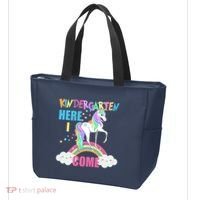Kindergarten Here I Come Magical Unicorn Tote Bag thumb 3