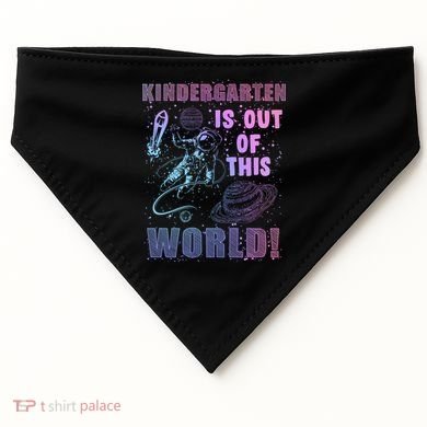 Kindergarten Is Out Of This World USA-Made Doggie Bandana