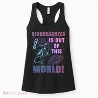 Kindergarten Is Out Of This World Women's Tank Top thumb 0