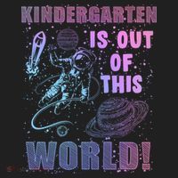 Kindergarten Is Out Of This World Hat thumb 2