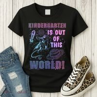 Kindergarten Is Out Of This World Women's T-Shirt thumb 3