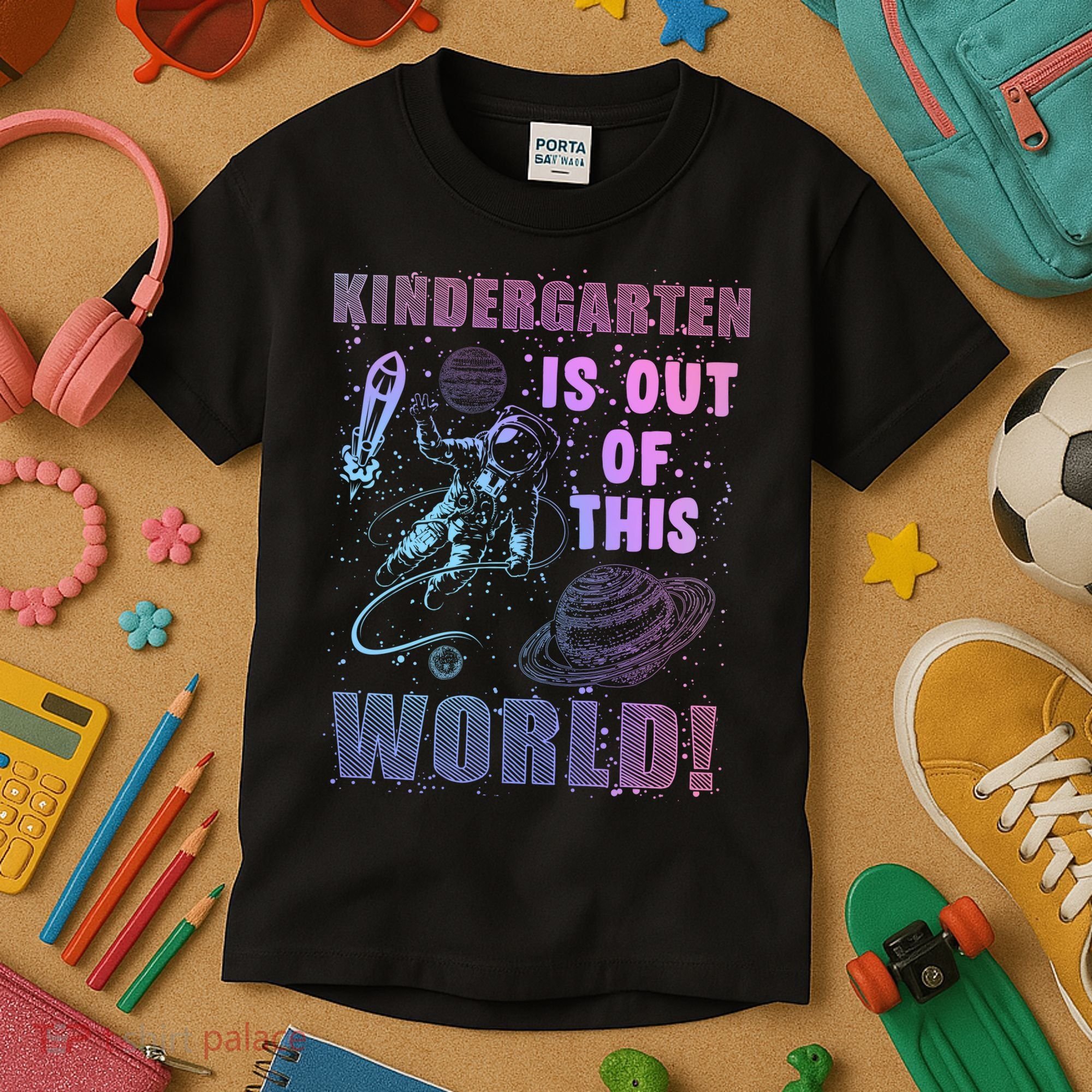 Kindergarten Is Out Of This World Kids T-Shirt