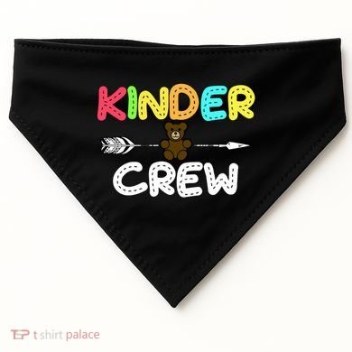 Kindergarten Kinder Crew Arrow USA-Made Doggie Bandana