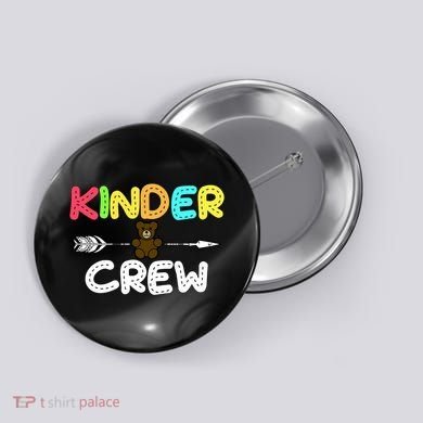 Kindergarten Kinder Crew Arrow Button
