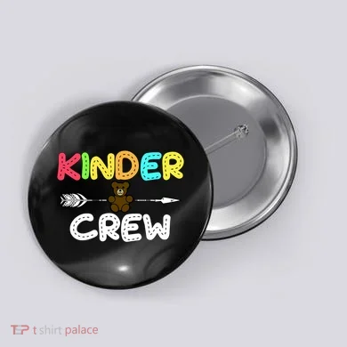 Kindergarten Kinder Crew Arrow Button