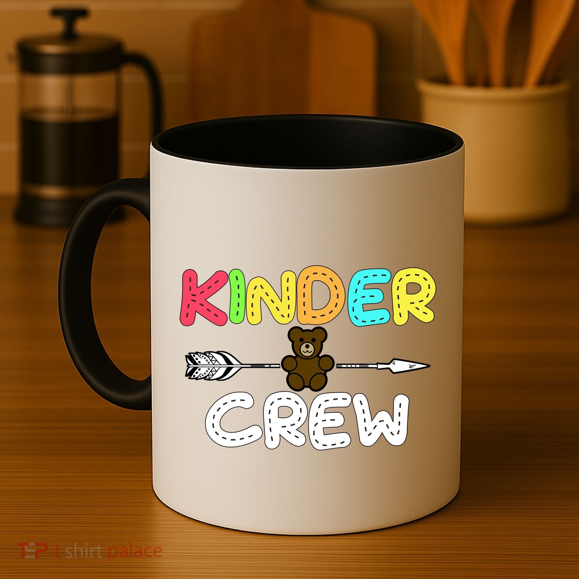 Kindergarten Kinder Crew Arrow Coffee Mug