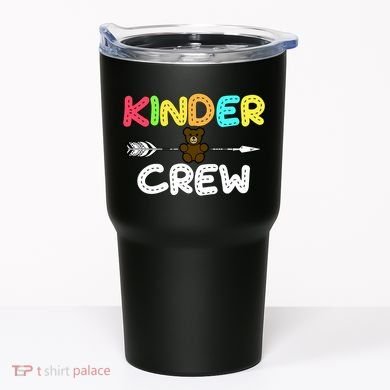 Kindergarten Kinder Crew Arrow Tumbler