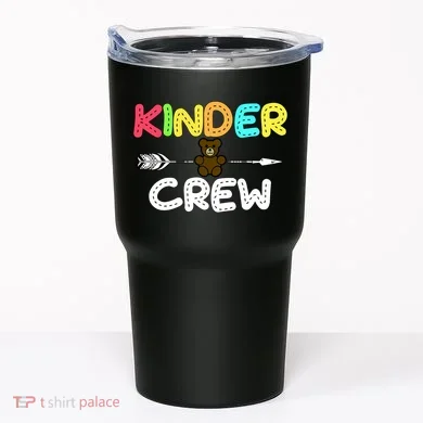 Kindergarten Kinder Crew Arrow Tumbler
