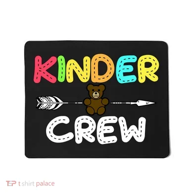 Kindergarten Kinder Crew Arrow Mousepad